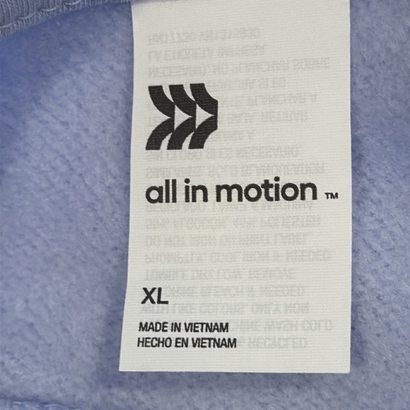 All in Motion Light Purple Women's Qt-Zip Sweatshirt Cropped New Without Tags - Picture 3 of 5